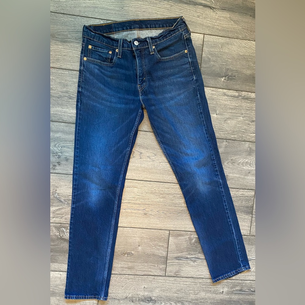 Levi’s Men’s Slim Dark Blue Jeans‎ 31W 32L